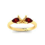 Load image into Gallery viewer, pear-diamond-cathedral-semi-mount-engagement-ring-with-ruby-in-yellow-gold-fdenr9210smrgrudrangle5-nl-yg
