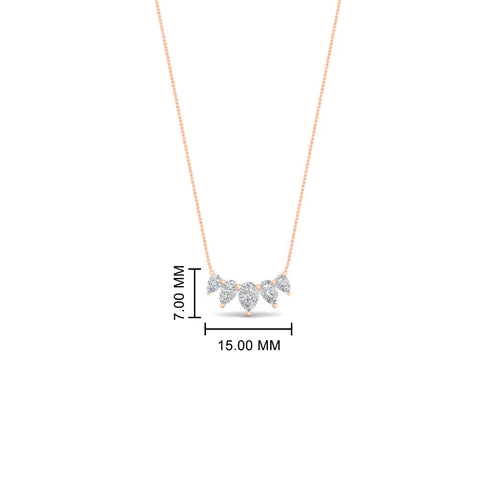 pear-diamond-graduating-gold-necklace-in-rose-gold-FD-PD11130PE-0.50CT-ANGLE1-NL-RG-HW