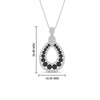 Load image into Gallery viewer, pear-drop-black-diamond-cluster-pendant-in-white-gold-fdpd11558gblackangle1-nl-wg-hw.jpg?v=1771312406