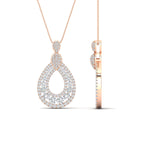 Load image into Gallery viewer, pear-drop-diamond-cluster-pendant-in-rose-gold-fdpd11558angle2-nl-rg.jpg?v=1771312406
