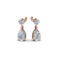 Thumbnail 9 - pear-drop-diamond-earring-in-14K-rose-gold-FDEAR8386-NL-RG