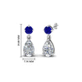 Thumbnail 15 - pear-drop-diamond-earring-with-blue-sapphire-in-14K-white-gold-FDEAR8386GSABL-NL-WG_1080x1080_59abeecc-5e19-4f7b-aee2-1b6299fbeea0