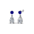 Thumbnail 13 - pear-drop-diamond-earring-with-blue-sapphire-in-14K-white-gold-FDEAR8386GSABL-NL-WG