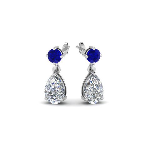 pear-drop-diamond-earring-with-blue-sapphire-in-14K-white-gold-FDEAR8386GSABL-NL-WG