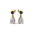 Thumbnail 66 - pear-drop-earring-with-black-diamond-in-14K-yellow-gold-FDEAR8386GBLACK-NL-YG
