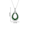 Load image into Gallery viewer, pear-drop-emerald-cluster-pendant-in-white-gold-fdpd11558gemgrangle1-nl-wg-hw.jpg?v=1771312407