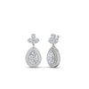 Load image into Gallery viewer, pear-drop-leaf-diamond-double-halo-earrings-in-white-gold-FDEAR11368-NL-WG