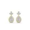Load image into Gallery viewer, pear-drop-leaf-diamond-double-halo-earrings-in-yellow-gold-FDEAR11368-NL-YG