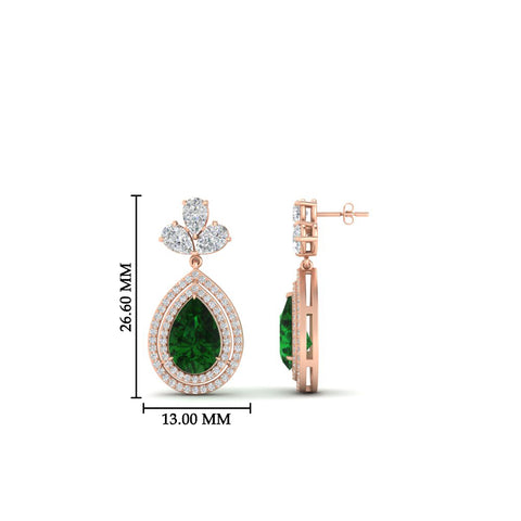pear-drop-leaf-diamond-double-halo-earrings-with-emerald-in-rose-gold-FDEAR11368GEMGR-NL-RG
