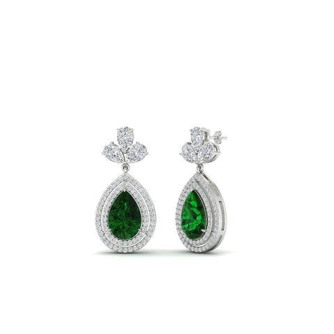 pear-drop-leaf-diamond-double-halo-earrings-with-emerald-in-white-gold-FDEAR11368GEMGR-NL-WG