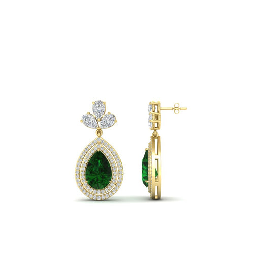 pear-drop-leaf-diamond-double-halo-earrings-with-emerald-in-yellow-gold-FDEAR11368GEMGR-NL-YG