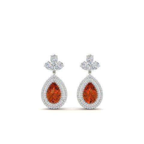 pear-drop-leaf-diamond-double-halo-earrings-with-orange-sapphire-in-white-gold-FDEAR11368GSAOR-NL-WG