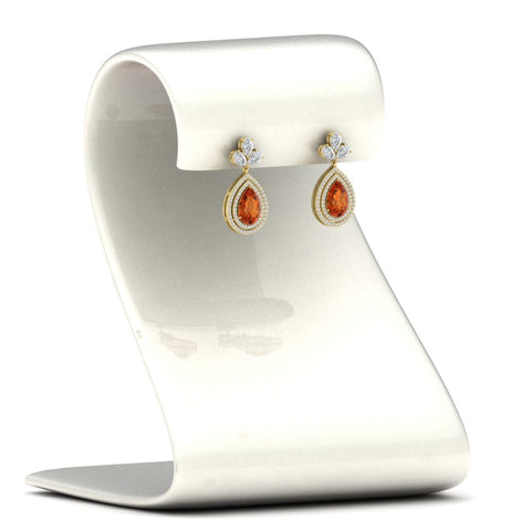 pear-drop-leaf-diamond-double-halo-earrings-with-orange-sapphire-in-yellow-gold-FDEAR11368GSAOR-NL-YG