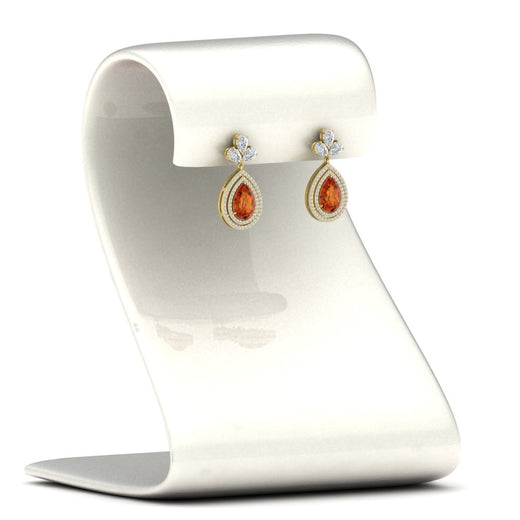 pear-drop-leaf-diamond-double-halo-earrings-with-orange-sapphire-in-yellow-gold-FDEAR11368GSAOR-NL-YG