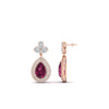 Load image into Gallery viewer, pear-drop-leaf-diamond-double-halo-earrings-with-pink-sapphire-in-rose-gold-FDEAR11368GSADRPI-NL-RG
