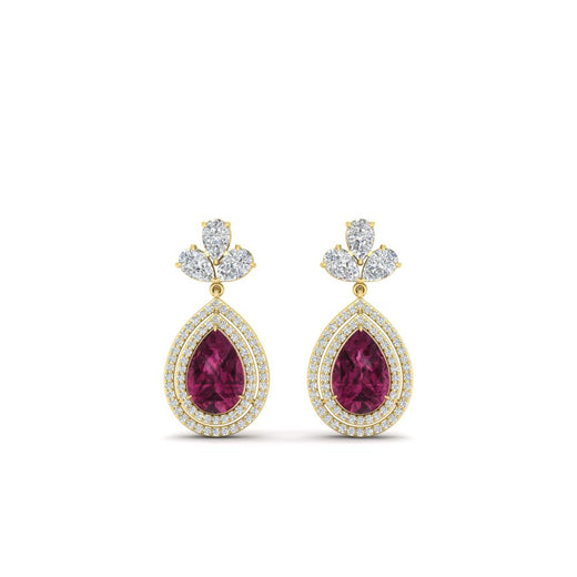 pear-drop-leaf-diamond-double-halo-earrings-with-pink-sapphire-in-yellow-gold-FDEAR11368GSADRPI-NL-YG