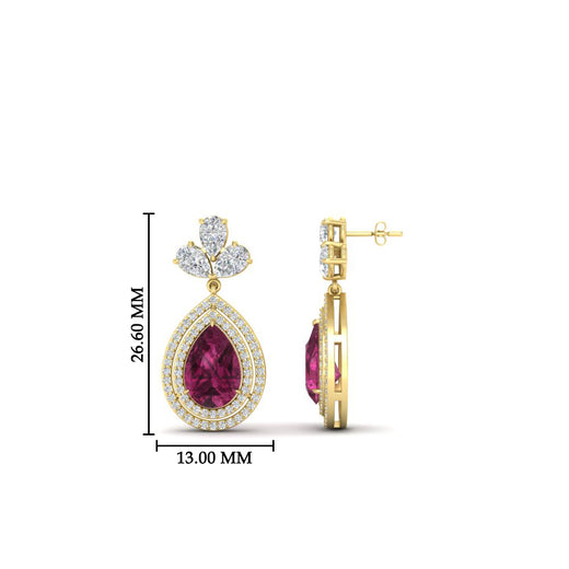 pear-drop-leaf-diamond-double-halo-earrings-with-pink-sapphire-in-yellow-gold-FDEAR11368GSADRPI-NL-YG