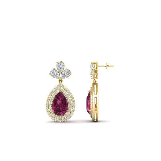 pear-drop-leaf-diamond-double-halo-earrings-with-pink-sapphire-in-yellow-gold-FDEAR11368GSADRPI-NL-YG