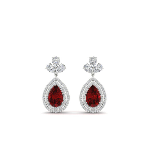 pear-drop-leaf-diamond-double-halo-earrings-with-ruby-in-white-gold-FDEAR11368GRUDR-NL-WG