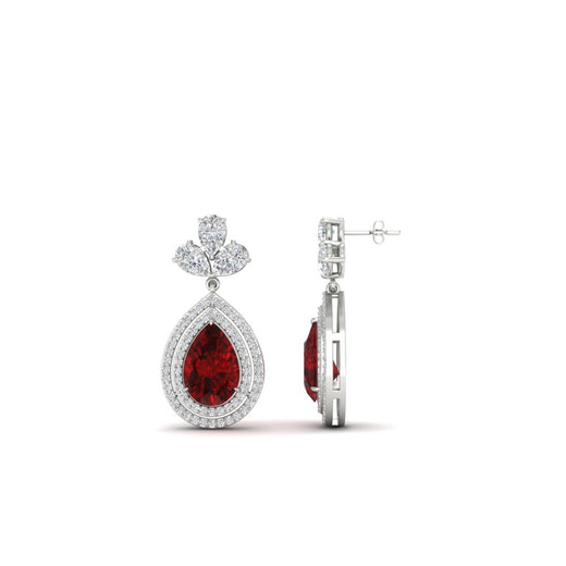 pear-drop-leaf-diamond-double-halo-earrings-with-ruby-in-white-gold-FDEAR11368GRUDR-NL-WG