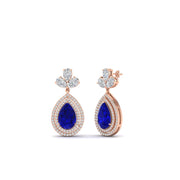 pear-drop-leaf-diamond-double-halo-earrings-with-sapphire-in-rose-gold-FDEAR11368GSABL-NL-RG