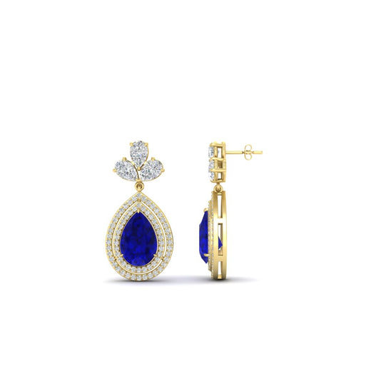 pear-drop-leaf-diamond-double-halo-earrings-with-sapphire-in-yellow-gold-FDEAR11368GSABL-NL-YG
