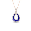 Load image into Gallery viewer, pear-drop-sapphire-cluster-pendant-in-rose-gold-fdpd11558gsablangle1-nl-rg.jpg?v=1771312407