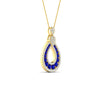 Load image into Gallery viewer, pear-drop-sapphire-cluster-pendant-in-yellow-gold-fdpd11558gsablangle3-nl-yg.jpg?v=1771312407