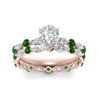 Load image into Gallery viewer, pear-emerald-floating-marquise-accent-ring-with-eternity-wedding-band-in-rose-gold-FDEWB9398PEGEMGRANGLE5-NL-RG.jpg?v=1758802211