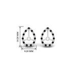 Load image into Gallery viewer, pear-halo-earring-black-diamond-for-2-carat-jackets-in-white-gold-fdearpe9677gblackangle2-2.00ct-nl-wg-hw
