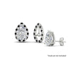 Load image into Gallery viewer, pear-halo-earring-black-diamond-for-2-carat-jackets-in-white-gold-fdearpe9677gblackangle3-2.00ct-nl-wg