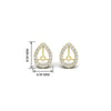 Load image into Gallery viewer, pear-halo-earring-diamond-for-1-carat-jackets-in-yellow-gold-fdearpe9677angle2-1.00ct-nl-yg-hw.jpg?v=1763036619
