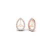 Load image into Gallery viewer, pear-halo-earring-diamond-for-2-carat-jackets-in-rose-gold-fdearpe9677angle1-2.00ct-nl-rg