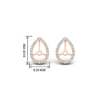 Load image into Gallery viewer, pear-halo-earring-diamond-for-2-carat-jackets-in-rose-gold-fdearpe9677angle2-2.00ct-nl-rg-hw
