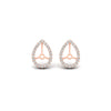 Load image into Gallery viewer, pear-halo-earring-diamond-for-2-carat-jackets-in-rose-gold-fdearpe9677angle2-2.00ct-nl-rg