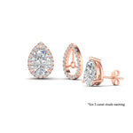 Load image into Gallery viewer, pear-halo-earring-diamond-for-2-carat-jackets-in-rose-gold-fdearpe9677angle3-2.00ct-nl-rg-lg1
