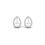 Load image into Gallery viewer, pear-halo-earring-diamond-for-2-carat-jackets-in-white-gold-fdearpe9677angle2-2.00ct-nl-wg

