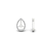 Load image into Gallery viewer, pear-halo-earring-diamond-for-2-carat-jackets-in-white-gold-fdearpe9677angle4-2.00ct-nl-wg