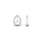 Load image into Gallery viewer, pear-halo-earring-diamond-for-2-carat-jackets-in-white-gold-fdearpe9677angle4-2.00ct-nl-wg
