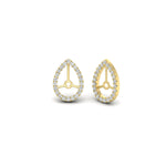 Load image into Gallery viewer, pear-halo-earring-diamond-for-2-carat-jackets-in-yellow-gold-fdearpe9677angle1-2.00ct-nl-yg
