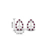 Load image into Gallery viewer, pear-halo-earring-pink-sapphire-for-1-carat-jackets-in-white-gold-fdearpe9677gsadrpiangle2-1.00ct-nl-wg-hw.jpg?v=1763036620