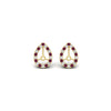 Load image into Gallery viewer, pear-halo-earring-pink-sapphire-for-1-carat-jackets-in-yellow-gold-fdearpe9677gsadrpiangle2-1.00ct-nl-yg.jpg?v=1763036620