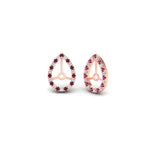 Load image into Gallery viewer, pear-halo-earring-pink-sapphire-for-2-carat-jackets-in-rose-gold-fdearpe9677gsadrpiangle1-2.00ct-nl-rg
