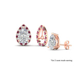 Load image into Gallery viewer, pear-halo-earring-pink-sapphire-for-2-carat-jackets-in-rose-gold-fdearpe9677gsadrpiangle3-2.00ct-nl-rg-lg1
