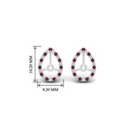 Load image into Gallery viewer, pear-halo-earring-pink-sapphire-for-2-carat-jackets-in-white-gold-fdearpe9677gsadrpiangle2-2.00ct-nl-wg-hw
