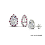 Load image into Gallery viewer, pear-halo-earring-pink-sapphire-for-2-carat-jackets-in-white-gold-fdearpe9677gsadrpiangle3-2.00ct-nl-wg
