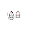 Load image into Gallery viewer, pear-halo-earring-ruby-for-1-carat-jackets-in-white-gold-fdearpe9677grudrangle2-1.00ct-nl-wg-hw.jpg?v=1763036620
