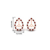 Load image into Gallery viewer, pear-halo-earring-ruby-for-2-carat-jackets-in-rose-gold-fdearpe9677grudrangle2-2.00ct-nl-rg-hw