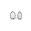 Load image into Gallery viewer, pear-halo-earring-ruby-for-2-carat-jackets-in-white-gold-fdearpe9677grudrangle1-2.00ct-nl-wg