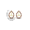 Load image into Gallery viewer, pear-halo-earring-ruby-for-2-carat-jackets-in-yellow-gold-fdearpe9677grudrangle2-2.00ct-nl-yg-hw